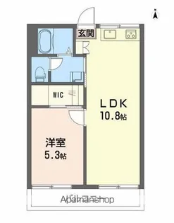 フレグランスいずみ B棟【2階】の間取り