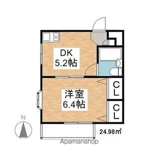 エスポアール御器所【301号室】の間取り