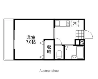 カーサ アネーロB【1階】の間取り