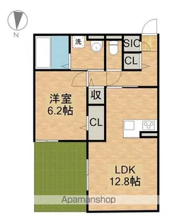 D−HILLS原島町【1階】の間取り