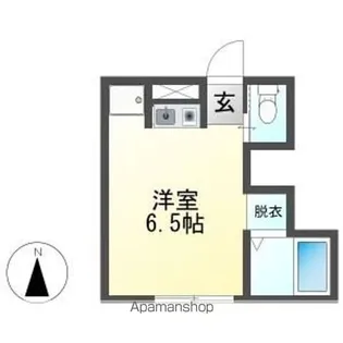 モンパオ21【A-8号室】の間取り