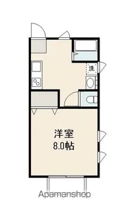 GROW讃岐富士【B-1号室】の間取り