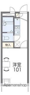 レオパレスサニーハイツ【2階】の間取り