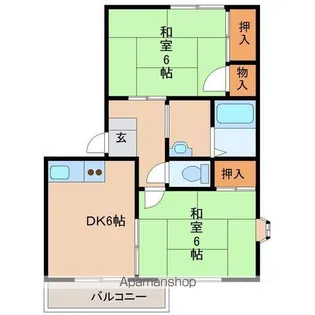 ドエルⅠ【1階】の間取り