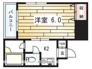 第3ニューライフ栄【4階】の間取り