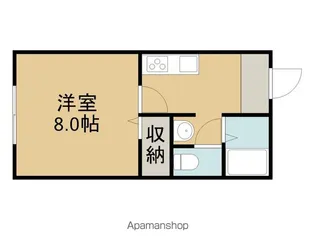 ウインベル加賀【1階】の間取り