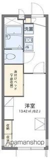 レオパレス大谷静岡大学前Ⅱ【1階】の間取り