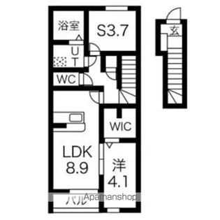 C.COURT【2階】の間取り