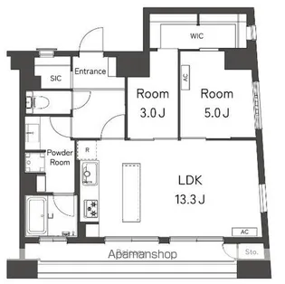 GRACE蔵前【5階】の間取り