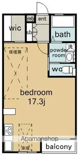 ARTE PATIO【1階】の間取り