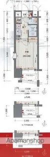 プレサンス名古屋駅前ヴェルロード【3階】の間取り