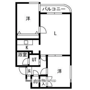 晃和レジデンス【4階】の間取り