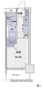 エスティメゾン大島【4階】の間取り