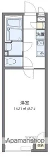 クレイノ希望【1階】の間取り