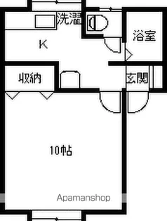 クールシリアス【C号室】の間取り