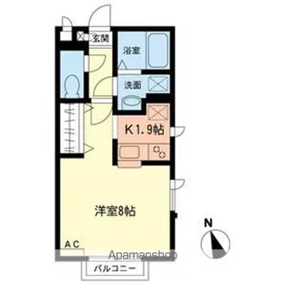 RUPIAHⅡ【2階】の間取り