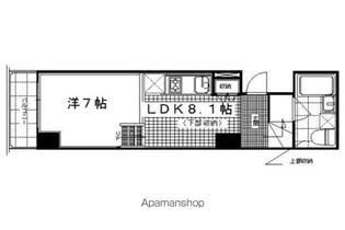 是空HORIKAWA【702号室】の間取り