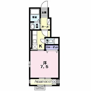 プラシードⅡ【1階】の間取り