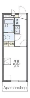 レオパレスHANAWA【1階】の間取り