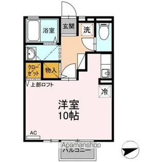 PALAST【2階】の間取り