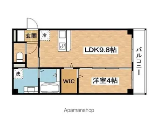 SHANNON【3階】の間取り