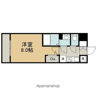 エスリード金山(カナヤマ)エクセア【6階】の間取り