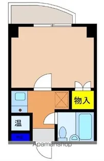 アクアポリス長岡【102号室】の間取り