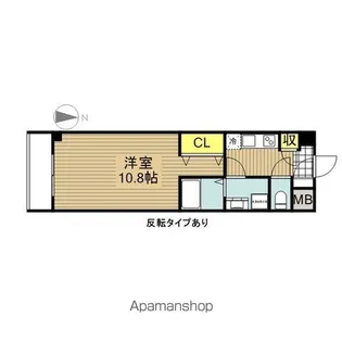 パークビラ瑞穂【4階】の間取り