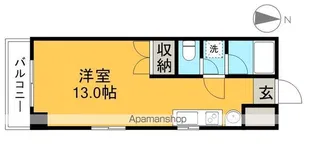 ストーク天神【3階】の間取り