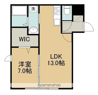 CORDE(コルデ)【303号室】の間取り