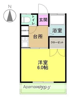 ハイツJ【101号室】の間取り