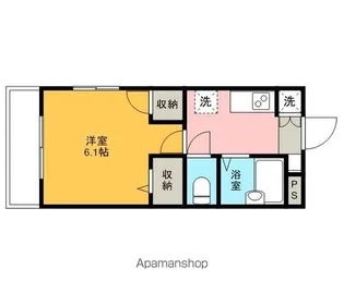 ラグーン舞浜【4階】の間取り
