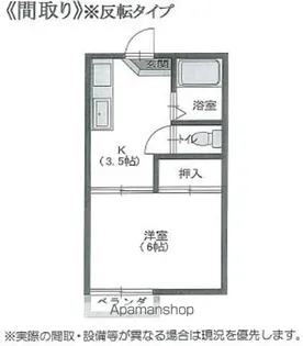 チェリーハイツ A棟【1階】の間取り