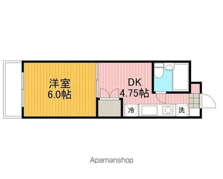 タプラ文京【2階】の間取り
