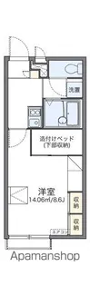 レオパレスタミチ【201号室】の間取り