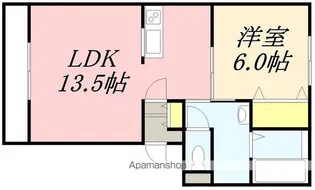 ERABLE(エ・ラーブル)【301号室】の間取り