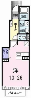 マンモス よこやま Ⅰ【1階】の間取り