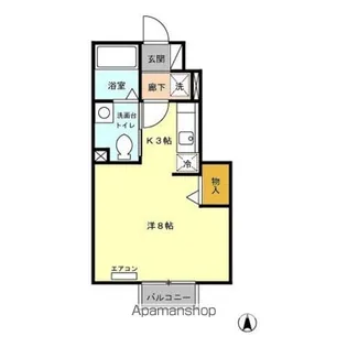 ラスティックⅢ【102号室】の間取り