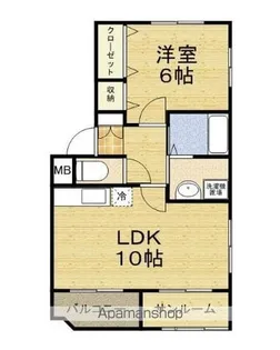 リジェール【301号室】の間取り