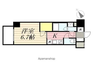 SーRESIDENCE押上BLOSSOM【3階】の間取り