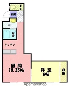 ワンダースリー【2階】の間取り