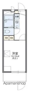 レオパレス大善【1階】の間取り