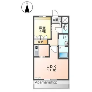 サリエンテ【2階】の間取り