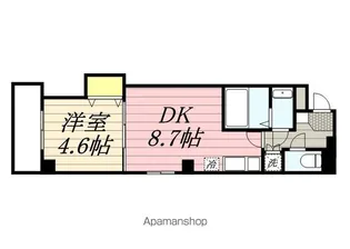 アンブラッセ要町【4階】の間取り