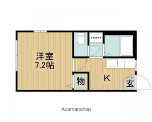 フレグランス西林【C102号室】の間取り