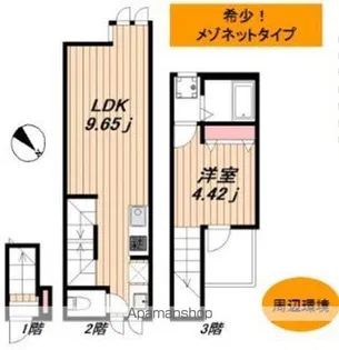 BEテラス学芸大学【2階】の間取り