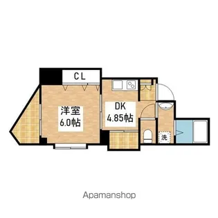 メゾンクレール池田【402号室】の間取り