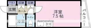 ハイツ寛【3階】の間取り