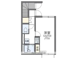 レオネクストパシフィックメゾン【1階】の間取り