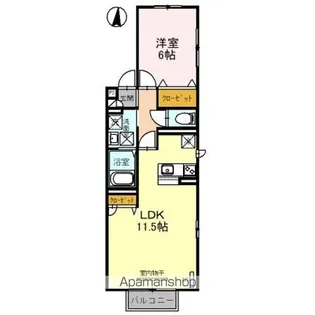 プレミール C【2階】の間取り